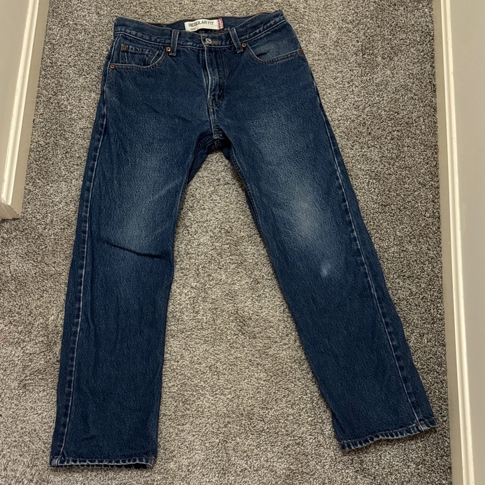 Levi’s Regular Fit Men’s Denim Jeans Size 30x30